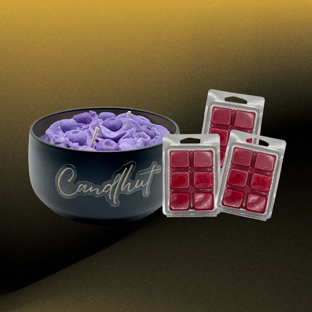 Blueberry Burst 7oz et 3 Fondants de Cire
