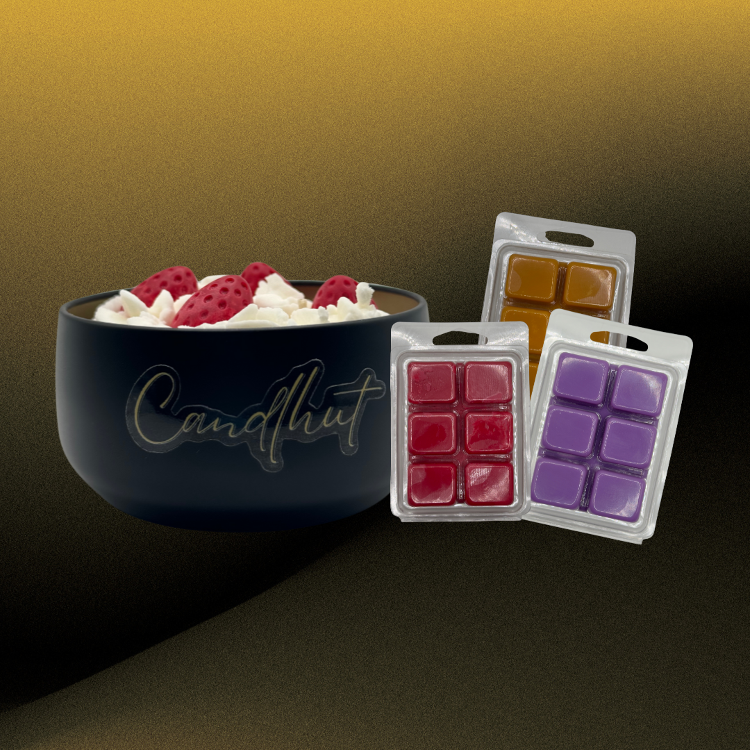 Strawberries & Cream 7oz & 3 Wax Melts